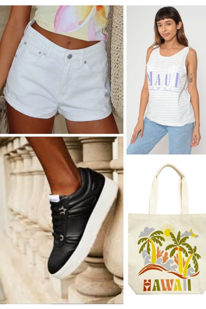 Casual Denim Hawaii Style