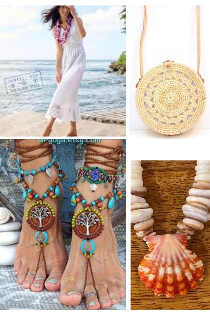 Cute White Dress Hawaii Look