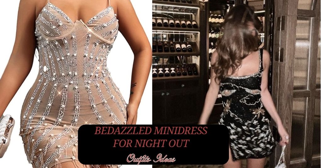 Bedazzled Minidress for Night Out
