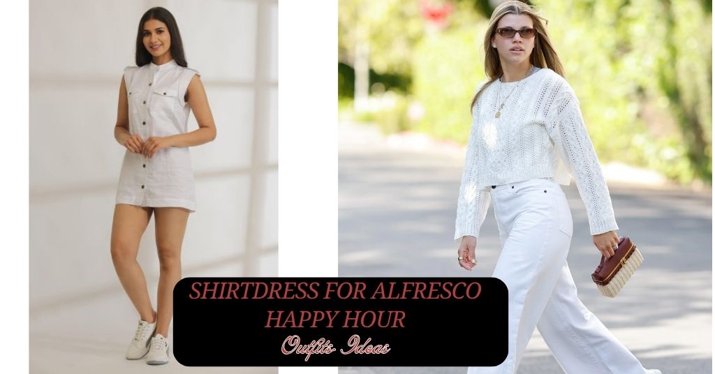 Shirtdress for Alfresco Happy Hour