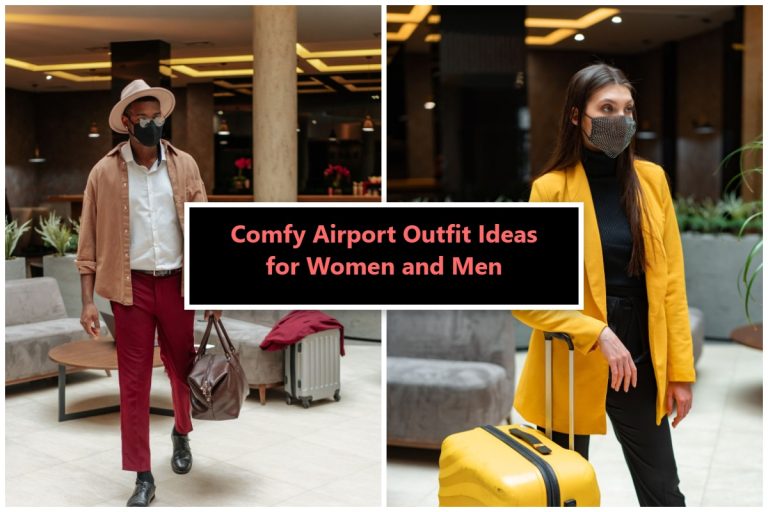30+ Comfy Airport Outfit Ideas for Women and Men
