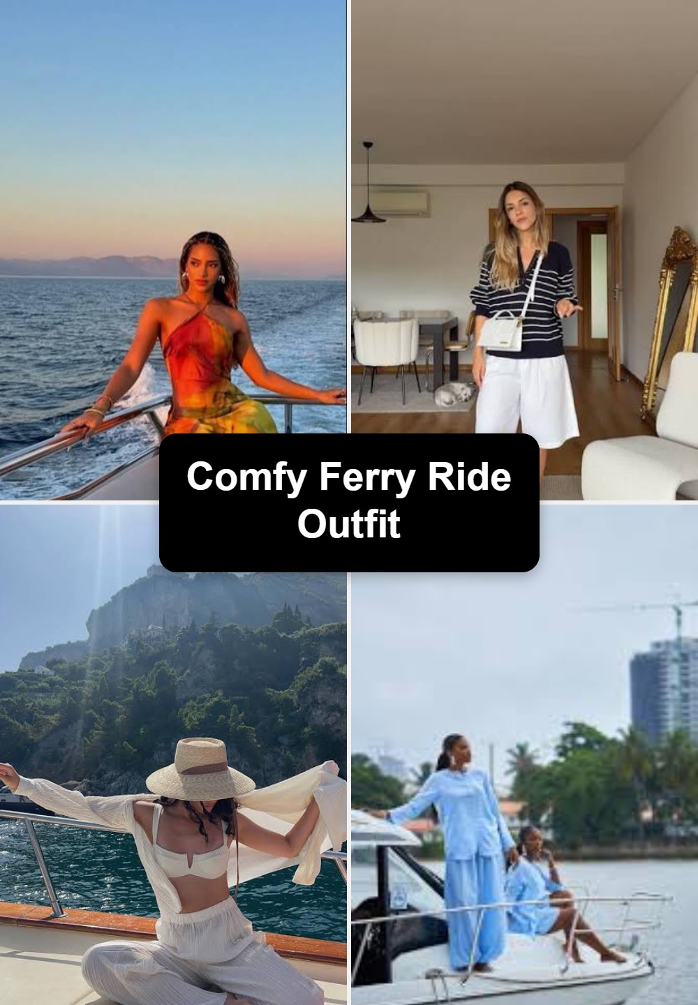 Comfy Ferry Ride Outfit