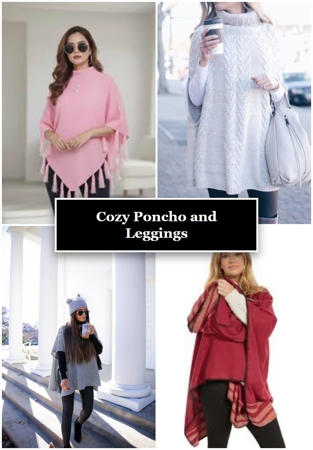 Cozy Poncho and Leggings