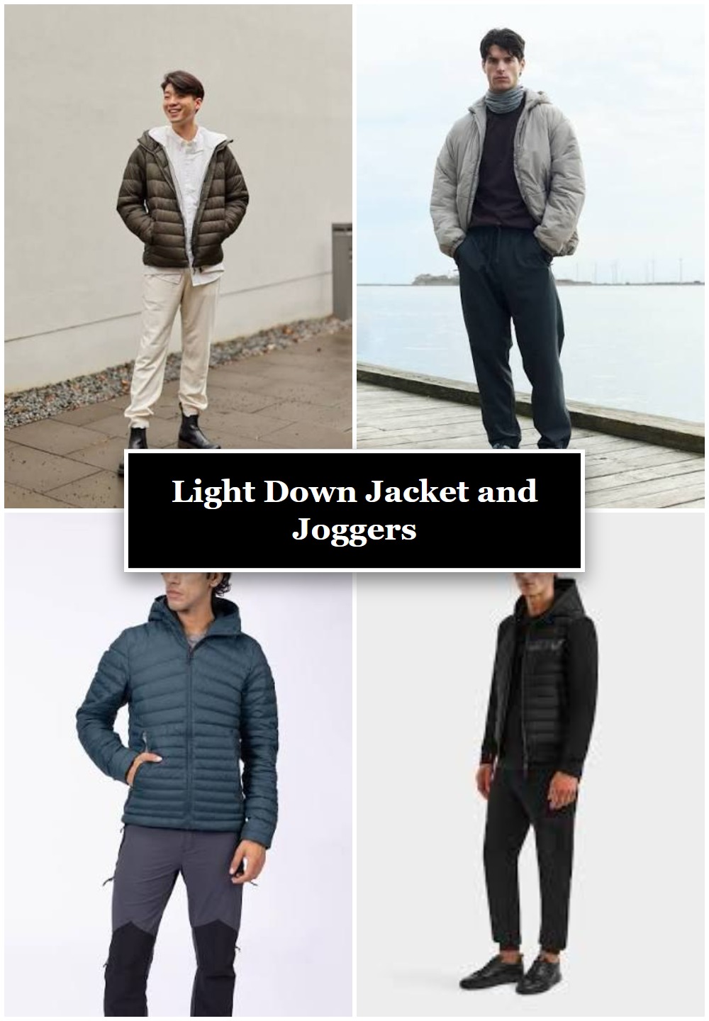 Light Down Jacket and Joggers
