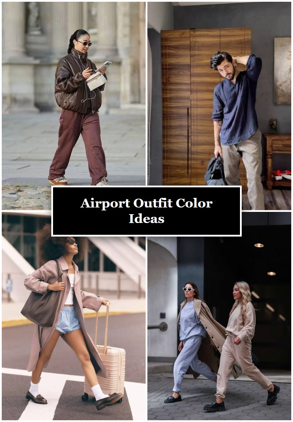 Airport Outfit Color Ideas