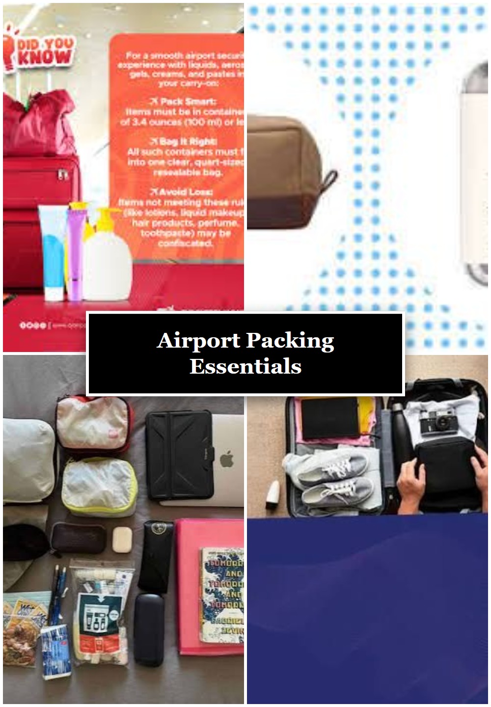 Airport Packing Essentials