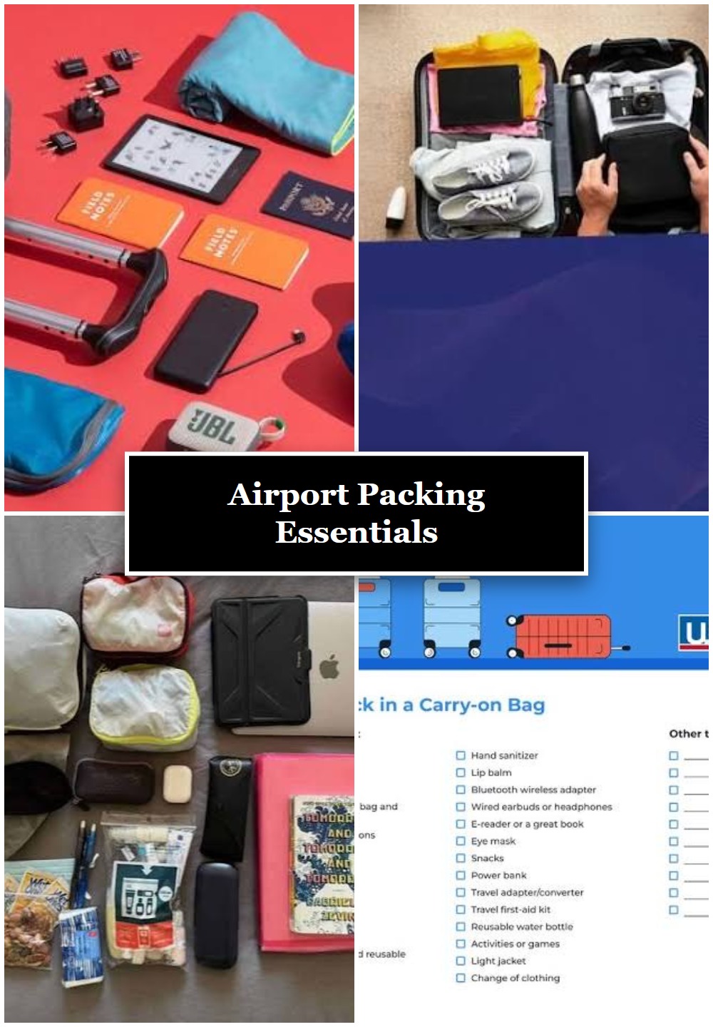 Airport Packing Essentials
