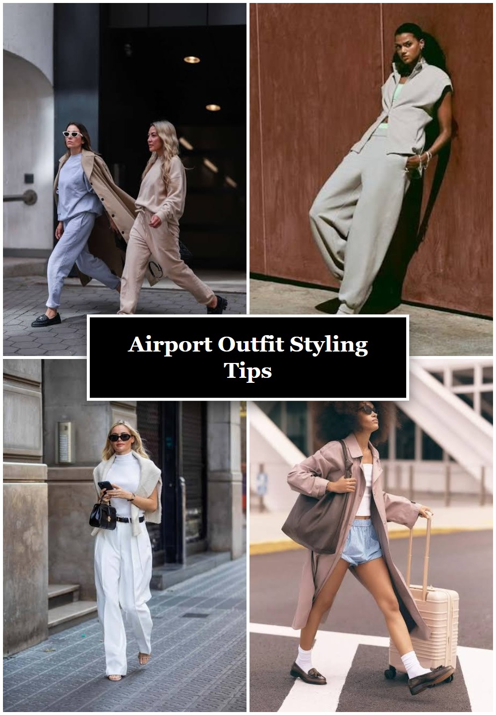 Airport Outfit Styling Tips