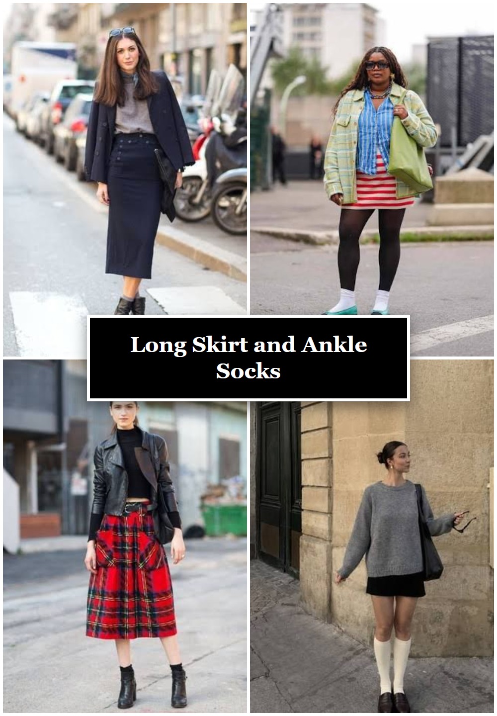Long Skirt and Ankle Socks