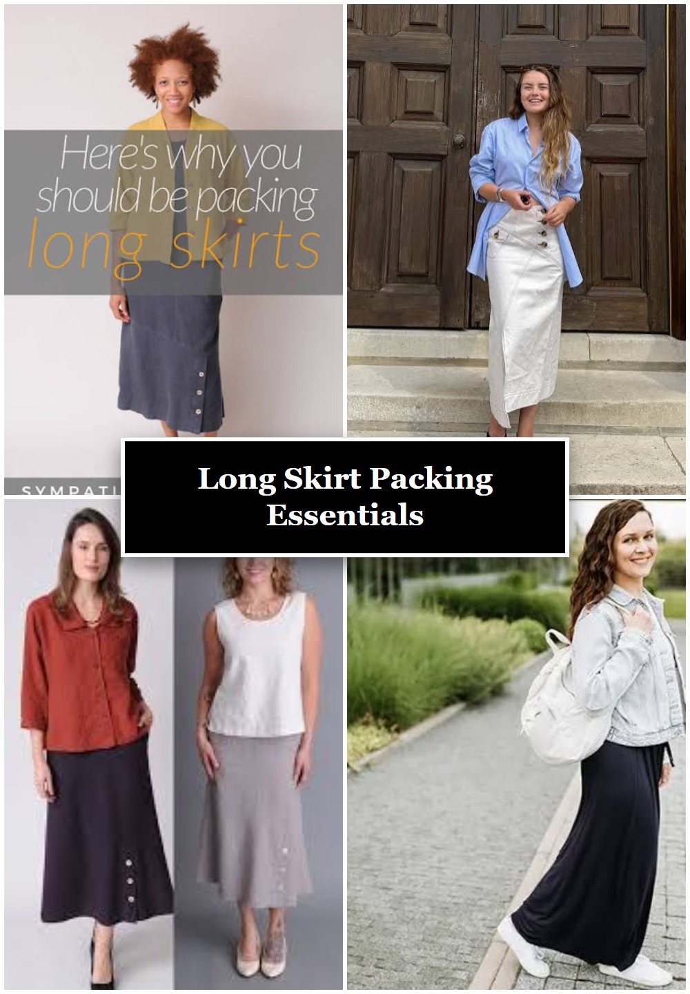 Long Skirt Packing Essentials