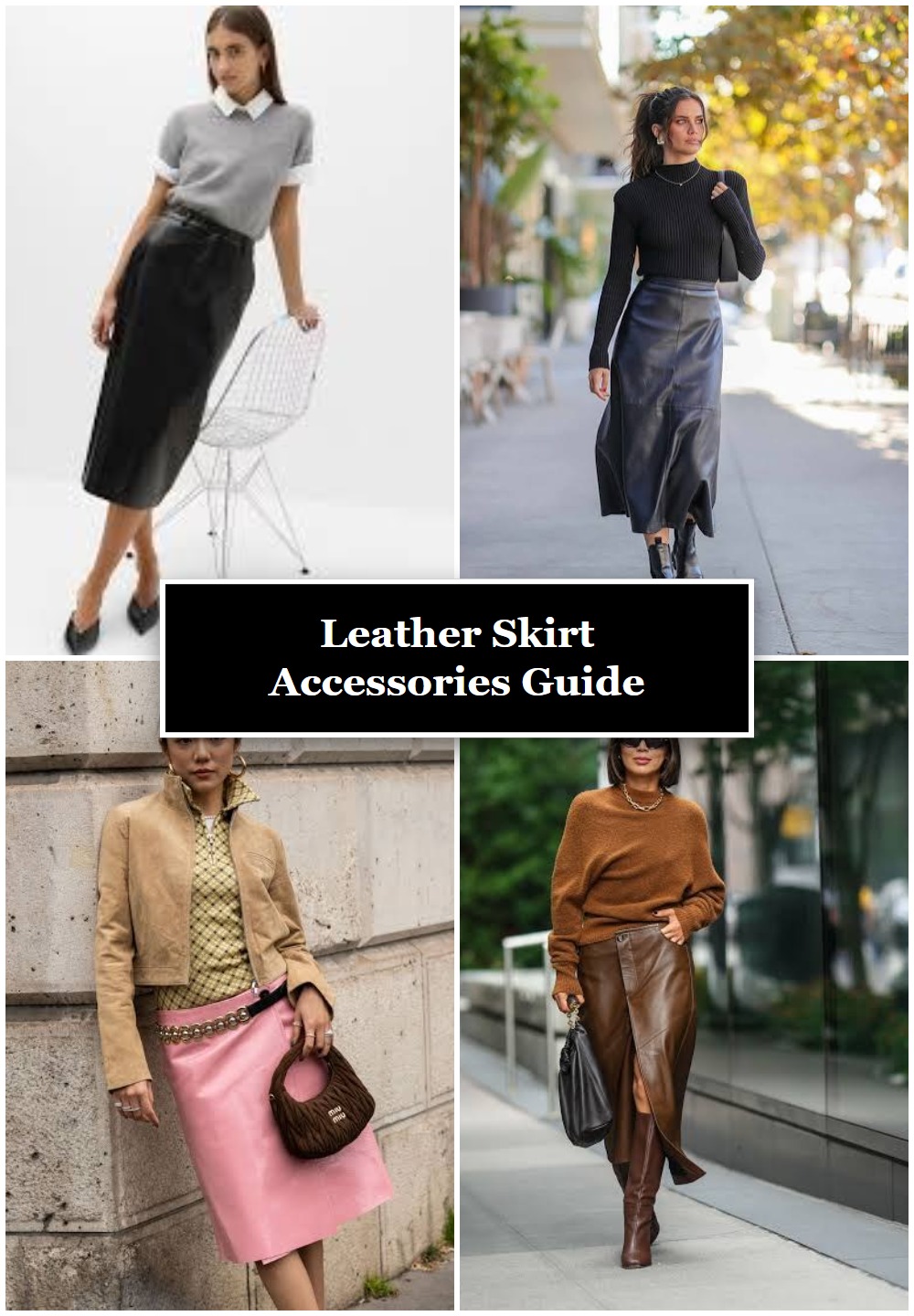 Leather Skirt Accessories Guide