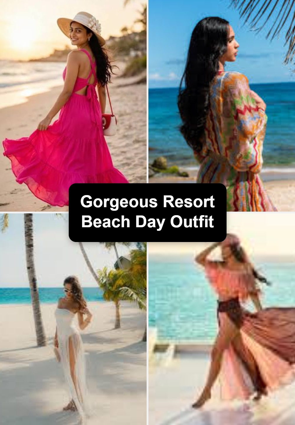 Gorgeous Resort Beach Day Outfit